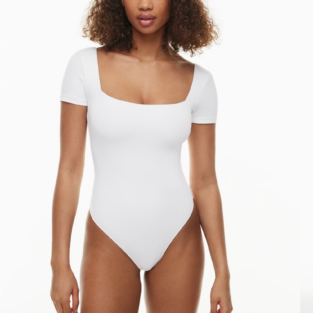 Aritzia Babaton White Bodysuit